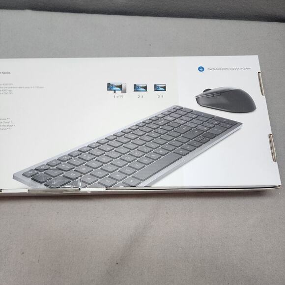 NEW Dell Pro Plus Multi-Device Compact Keyboard and Mouse Combo - KM7120W - Picture 6 of 8